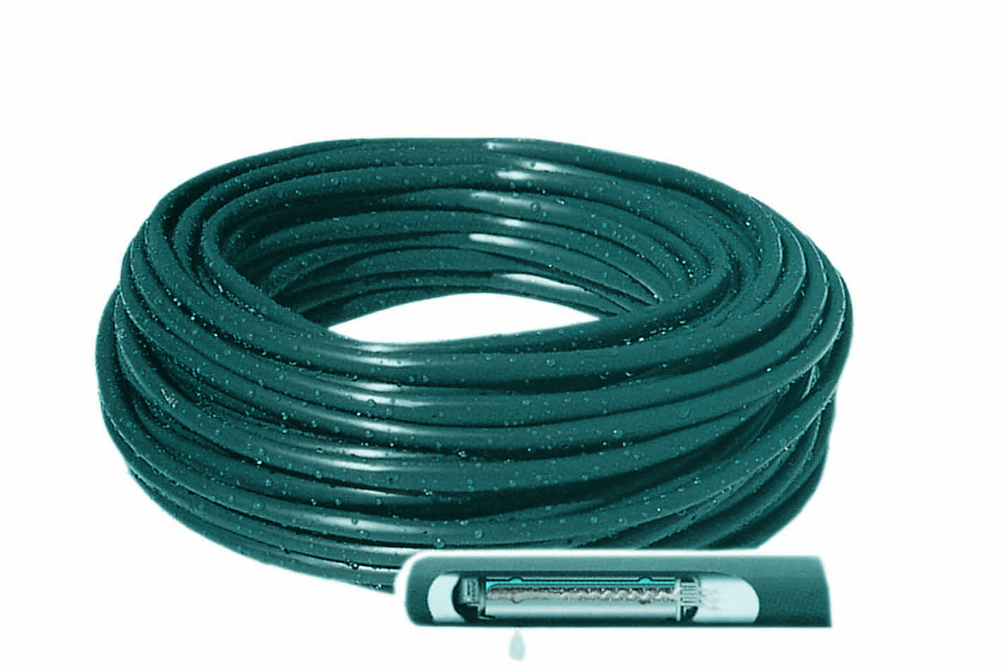 Tropfrohr unterirdisch