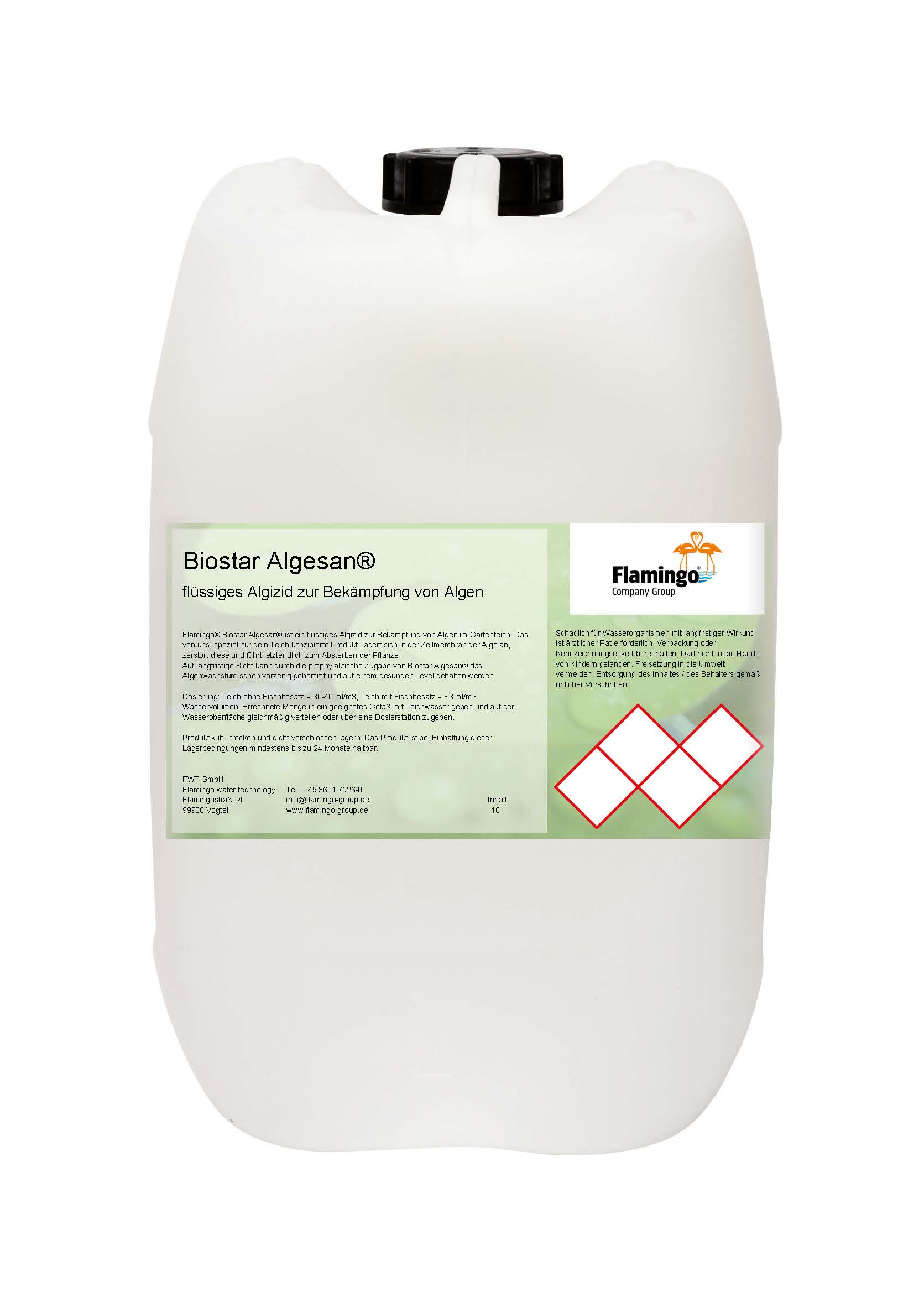 Biostar Algesan dauerhafte Algenreduzierung