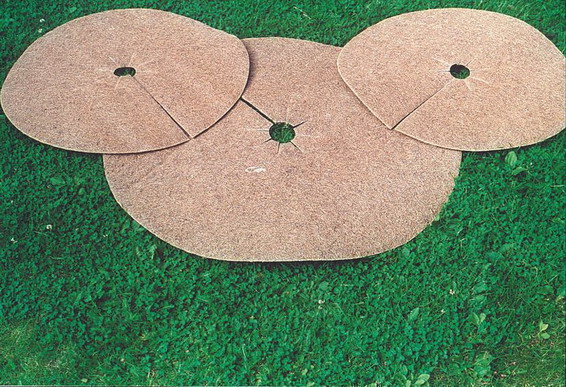 Kokosmulchscheiben Ø ca. 40 cm